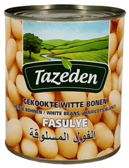 TAZEDEN FASULYE HASLAMA 12X800 GR