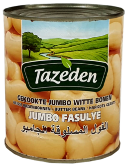 TAZEDEN JUMBO FASULYE HASLAMA 12X800 GR