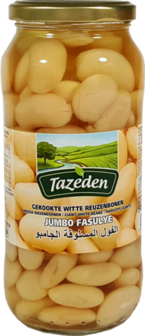 TAZEDEN JUMBO FASULYE HASLAMA 12X580 ML