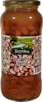 TAZEDEN KAHVERENGI FASULYE HASLAMA 12X570 GR