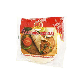 OZ DURUM TORTILLAS 16X20 CM