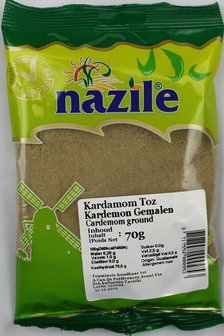 NAZILE KARDEMON GEMALEN 15X70 GR ZAK