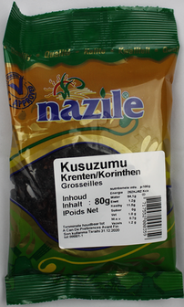 NAZILE KRENTEN 15X80 GR ZAK