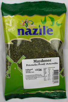 NAZILE GEDROOGDE PETERSELIE 15X25 GR ZAK