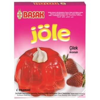 BASAK GELEI JOLE AARDBEI 12X100 GR