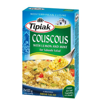 TIPIAK TABOULE KUSKUS SALADE 12X250 GR