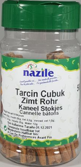 NAZILE KANEELSTOKJES 10X50 GR PET