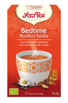 YOGI THEE BEDTIME ROOIBOS VANILLA 6X17 STUKS