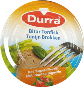 DURRA TONIJN BROKKEN PLANTAARDIGEOLIE 48X165 GR