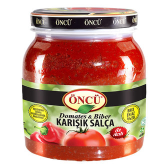 ONCU GEMIXDE PAPRIKA EN TOMATENPUREE 6X1.650 GR