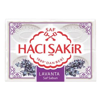 HACI SAKIR ZEEP 4 STUKS LAVENTEL 15X600 GR