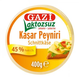 GAZI LACTOSEVRIJE  KAAS 12X400 GR