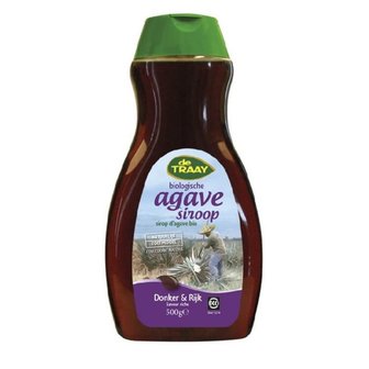 DE TRAAY EKO AGAVE SIROOP DONKER-RIJK 6X350 ML