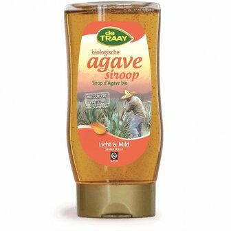 DE TRAAY EKO AGAVE SIROOP LICHT &amp; MILD 6X250 ML