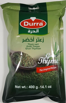 DURRA ZAHTAR BAHARAT YESIL 12X450 GR