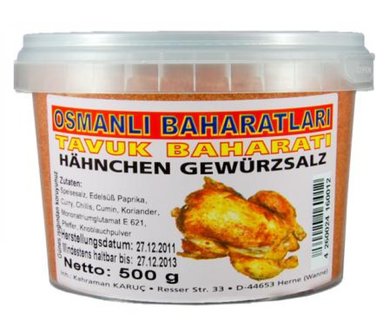 OSMANLI TAVUK BAHARATI 12X500 GR