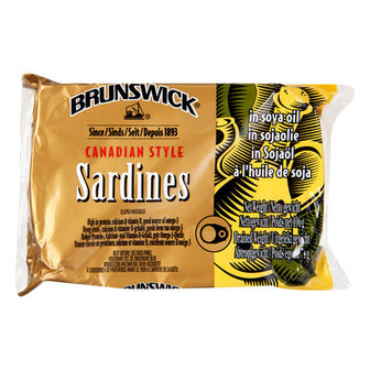 BRUNSWICK SARDINES SOYA 12X106 GR