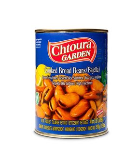 CHTOURA GEKOOKTE DIKKE TUINBONEN 24X400 GR