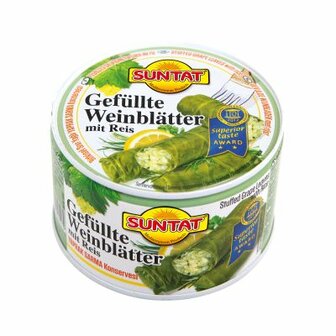 SUNTAT GEVULDE DRUIVENBLADEREN 12X400 GR