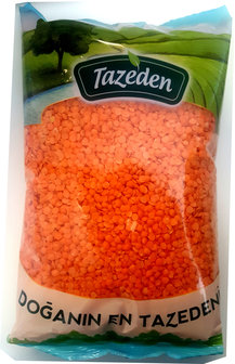 TAZEDEN RODE LINZEN PLAT 12X900 GR