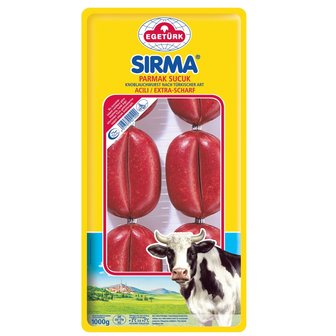 EGETURK SIRMA PARMAK SUCUK  9X1 KG