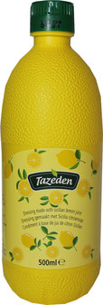 TAZEDEN CITROENSAP 12X500 ML