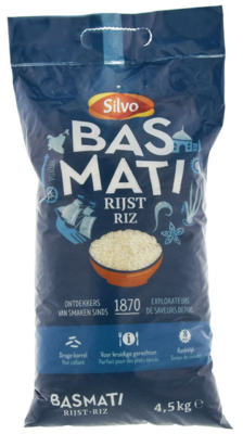 SILVO BASMATI  PIRINC 3X4,5 KG