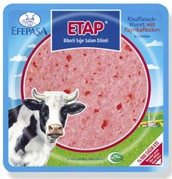 EFEPASA ETAP RUNDERSALAMI MET PAPRIKA 16X150 GR