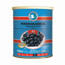 MARMARABIRLIK ZWARTE OLIJVEN EXTRA  6X400 GR