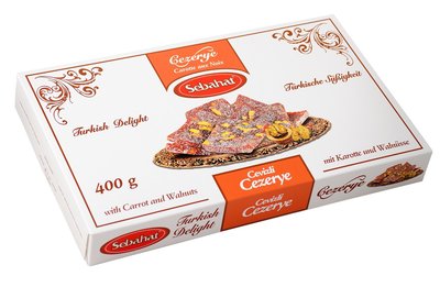 SEBAHAT CEZERYE MET WALNOTEN 12X400 GR