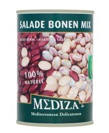 MEDIZA HASLANMIS MIX FASULYE 12X400 GR