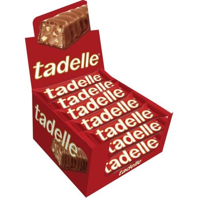 TADELLE CHOCOLADE MET HAZELNOTEN 20X30 GR