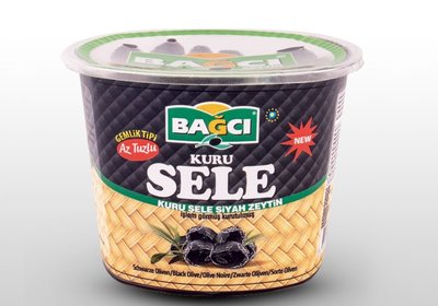 BAGCI KURU SELE ZEYTIN AZ TUZLU 12X400 GR