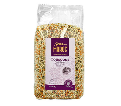 SENS MAROC COUSCOUS PAREL TRICOLORE 6X900 GR