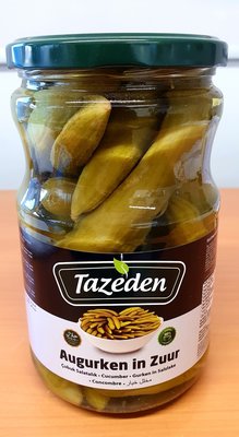 TAZEDEN AUGURKEN IN ZUUR 6X720 CC