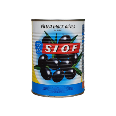 SIOF ZWARTE OLIJVEN ZONDER PIT 24X500 GR