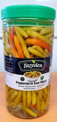 TAZEDEN CAYENNEPEPER IN ZUUR 12X1500 CC