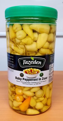 TAZEDEN RONDE PEPPERONI IN ZUUR 12X1500 CC