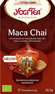 YOGI CAY MACA CHAI BIO 6X17 ADET