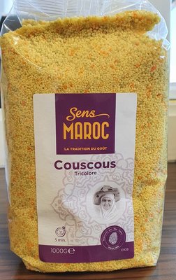SENS MAROC COUSCOUS TRICOLORE 6X1 KG