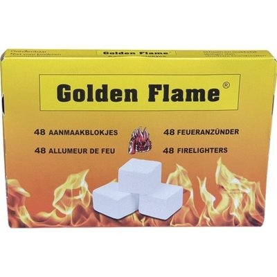GOLDEN FLAME BBQ AANMAAKBLOKJES 24 STUKS