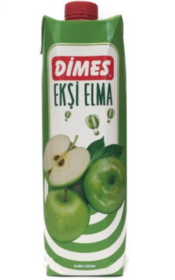 DIMES YESIL ELMA SUYU 12X1 LT