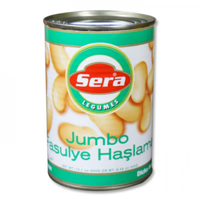 SERA GEKOOKTE JUMBO WITTE BONEN 24X400 GR