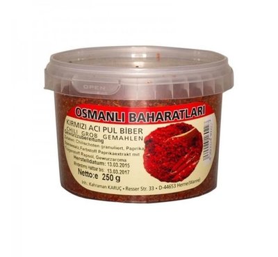 OSMANLI EXTRA ACI PUL BIBER 12X250 GR