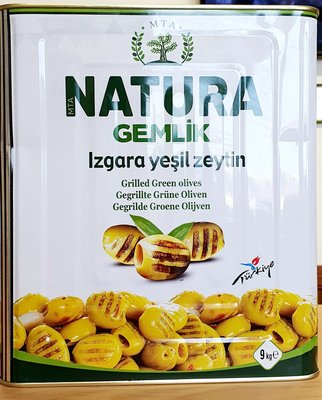 NATURA IZGARA YESIL ZEYTIN 9 KG