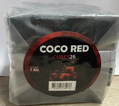COCO RED WATERPIJP KOLEN 20X1 KG
