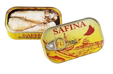 SAFINA SARDINJES 40X125 GR ACILI