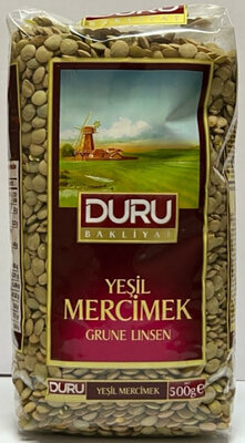DURU YESIL MERCIMEK 12X500 GR