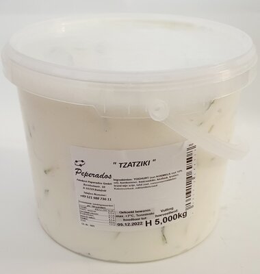 PEPERADOS TZATZIKI  5 KG