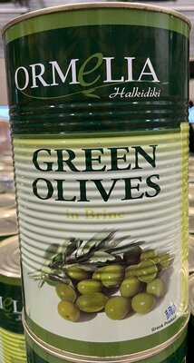 ORMELIA GROENE OLIJVEN ZONDER PIT  2 KG